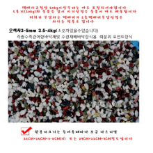 오색사 3-5mm 3.5kg