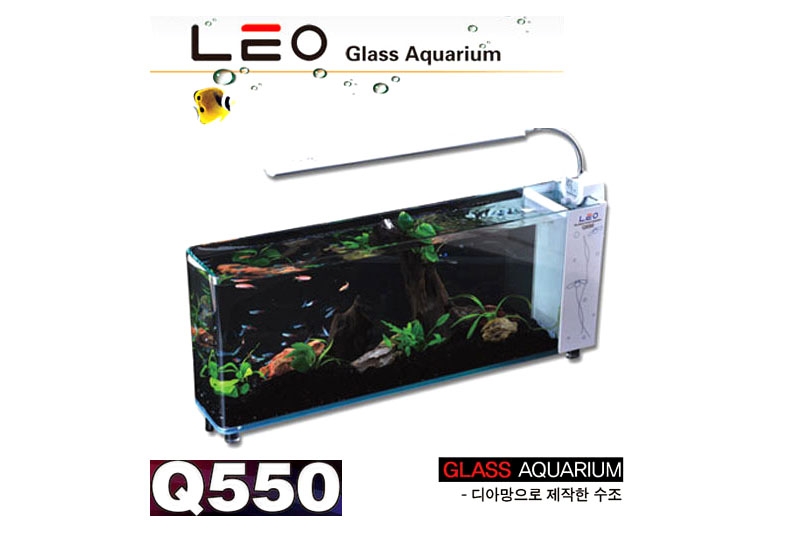 LEO 레오 디아망 일체형수조 Q550[블랙]