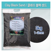 YW 클레이샌드 블랙 3kg [1-2mm]
